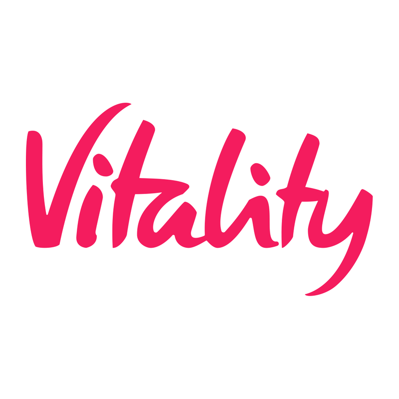Vitality healthcare and therapy logo